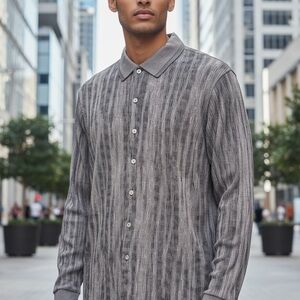 Men’s long-sleeve button-down shirt by Armand Basi